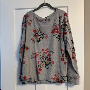 Loft Floral Sweatshirt